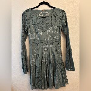 Free people lace folk lovers dress